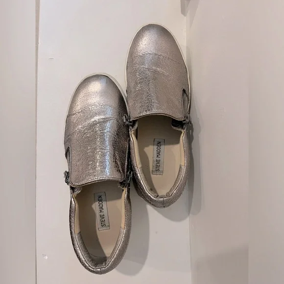 Steve Madden Glaammar Zip Platform Sneaker Sz.9 - Picture 7 of 10